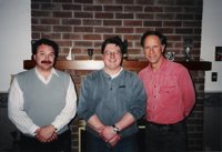 Optimists Mark Kerr, Scott Roberts and Joe Watson at the 20th Anniversary (2004)